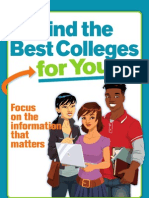 Find the Best Colleges for You