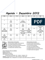 Agenda Dezembro 2012