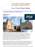 Sivas Ili, Akıncılar Ilçesi, Göllüce (Abana) Köyü Aziz Boğos-Bedros Ermeni Kilisesi