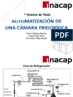 1er Avance - Proyecto de Tesis - Automatización de Una Cámara Frigorífica