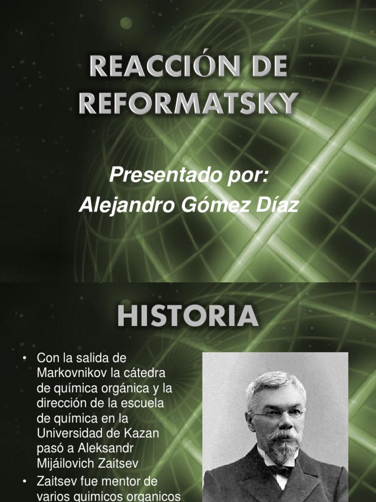 Reacción de Reformatsky | PDF | Cetona | Sustancias químicas