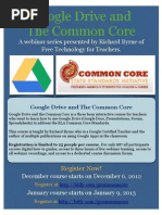Download Google Drive and Common Core Flyer by richardbyrne SN114405639 doc pdf