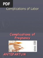 Maternal Complications