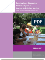 Estrategia de Educación Ambiental para La Sustentabilidad - SEMARNAT 2006 Versión Ejecutiva