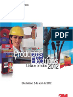Lista Precios Electricos 2012