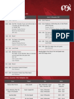 Jadwal Lengkap Acara CP 2012
