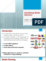 Chapter 8 - Advertising Media Selection