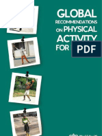 Global Recommendations on Physical Activity for Health