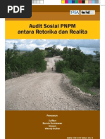 Download Buku Audit Sosial PNPM Antara Retorika Dan Realita INFID - TIFA by infid SN114428627 doc pdf