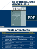 ADA Standards of Medical Care 2011