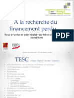 Comment Financer Sa Thèse