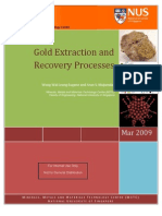 Gold Extraction and Recovery Processes