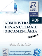 Administracao Financeira e Orcamentaria Unid5