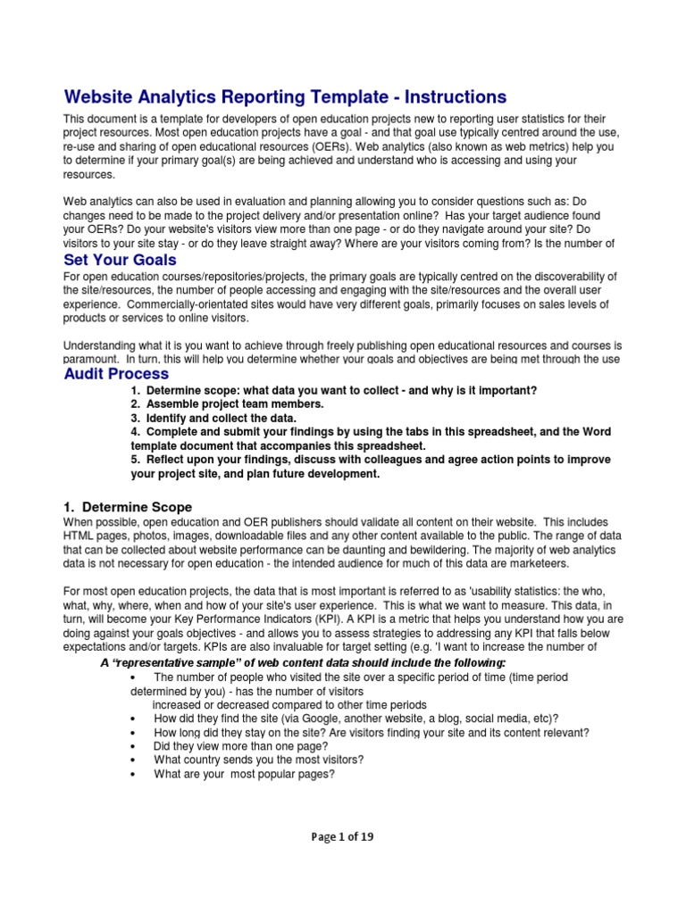 Web Analytics For Open Education Projects - Analytics Data Collection ...