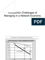 Introduction Challenges of Managing in A Network Economy