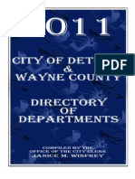 2011 Detroit & Wayne County Directory