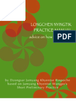 DHARMA Dzongsar Khyentse Longchen Nyingthig Practice Manual