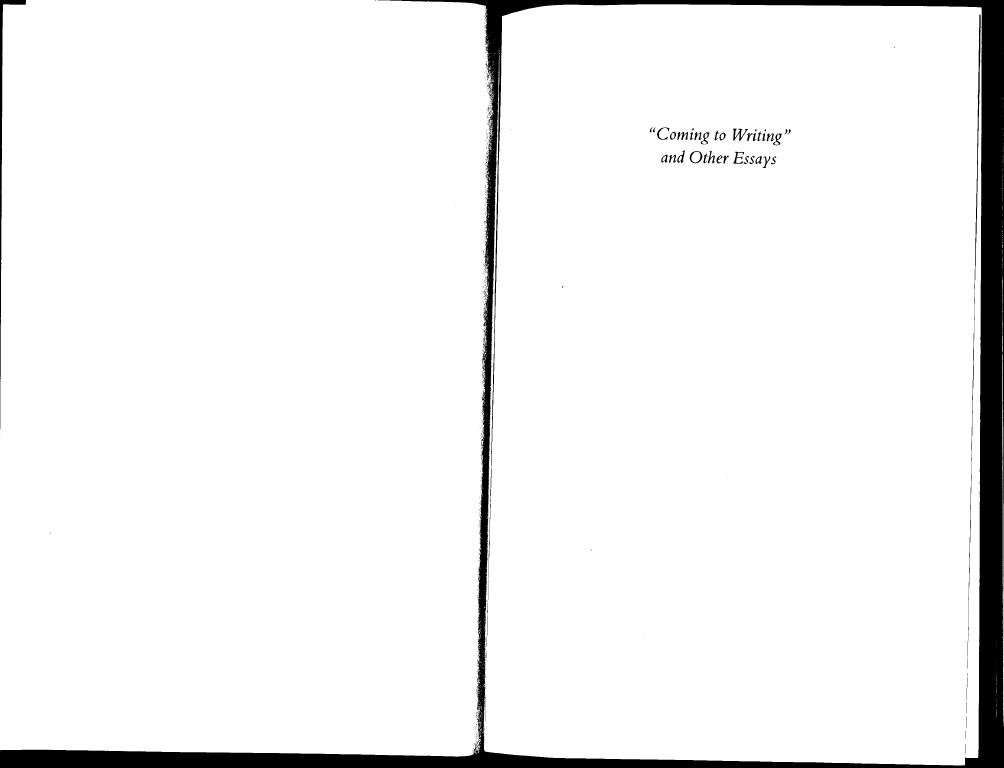 Helene cixous plus coming to writing and other essays 06 picture