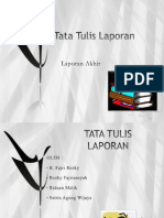 Tata Tulis Laporan