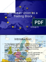 Download European Union as a trade block by anuj surana SN11444982 doc pdf