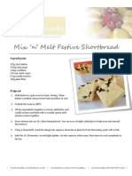 Melt 'n' Mix Festive Shortbread