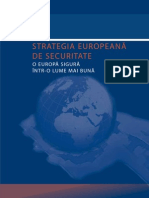 Strategia Europeana de Securitate