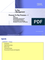 Procure To Pay Materials Management Procure To Pay Process - 1