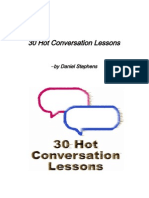 30 Hot Conversation Lessons Sample