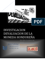 DEVALUACION MONEDA HONDUREÑA