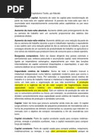 Glossário do livro Capitalismo Tardio