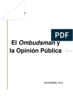 Ombudsman y Opinion Public A