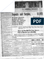 Chronology Cohoes Republican 1901