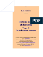 HISTOIRE DE LA PHILOSOPHIE,tome 2