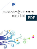 Manual Samsung Galaxy y Pro Young