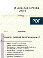 1 - Conceitos Básicos em Patologia Clínica