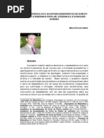 ARTIGO - DESOBEDIÊNCIA CIVIL