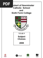 Download Year 9 Options Booklet 08 by Chris Allan SN11453257 doc pdf