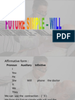 Future Simple Will - Going To