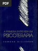 A Primeira Entrevista Em Psicoterapia