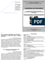 Caderno de Resumos XV EPI 2012