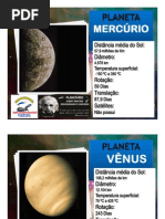 planetário placas