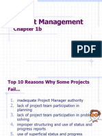 Chapter 1b - Project Management