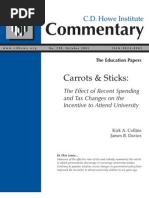 Commentary: Carrots & Sticks