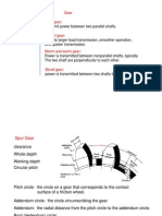 Gear Spur Gear