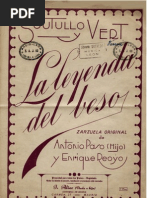 Download La Leyenda Del Beso Partitura by Limbo Rosso SN114576467 doc pdf
