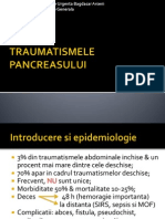 Traumatismele Pancreasului