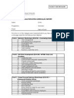 ECA3 - P SAO 06 001 Template For Co Curricular Report - 17 July 2011