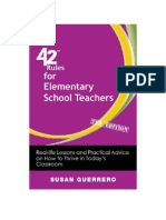 42 Rules for Elementary School Teachers (2nd Edition)