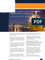 HFW and LL Article Western Australia Port Development A4 4pp May 2012