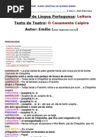 Casamento Caipira Teatro